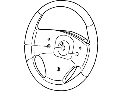 2000 Chevrolet Impala Steering Wheel - 10355136