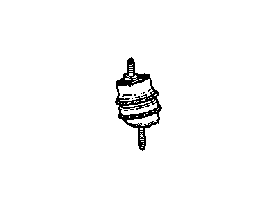 Chevrolet Motor And Transmission Mount - 92249011