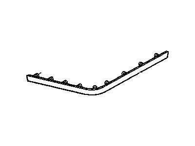 GM 10031454 Molding,Rear Bumper Fascia