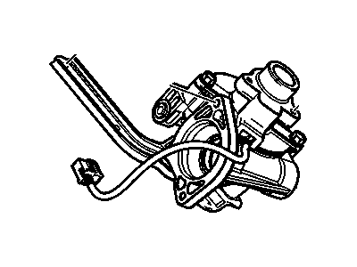 GM 19257209 Column Asm,Steering (Repair)