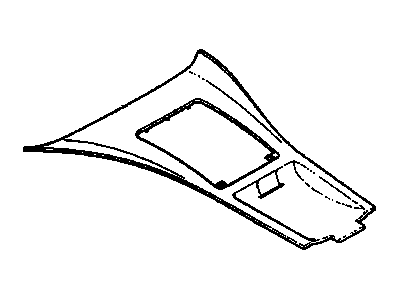 GM 9105129 Cover,Front Floor Console