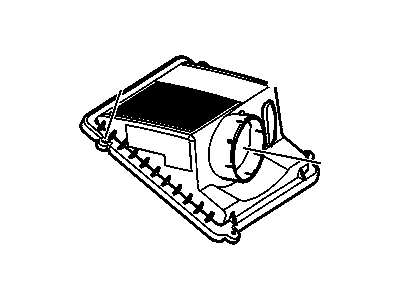 GM 25998076 Cleaner Assembly, Air