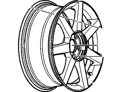 Cadillac XLR Spare Wheel - 9595386