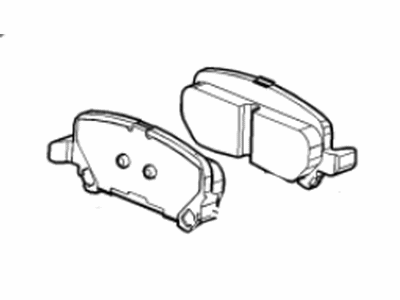 2021 Chevrolet Colorado Brake Pad - 84873431