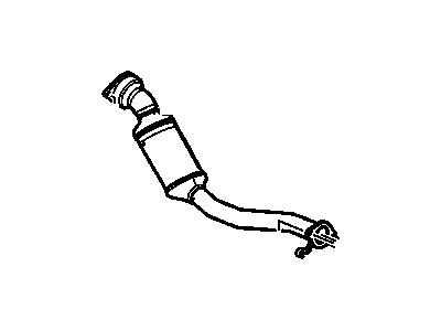 2005 Buick Allure Catalytic Converter - 15861400