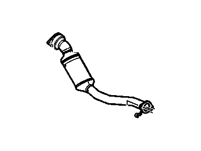 GM 15861401 3Way Catalytic Convertor Assembly (W/ Exhaust Manifold P