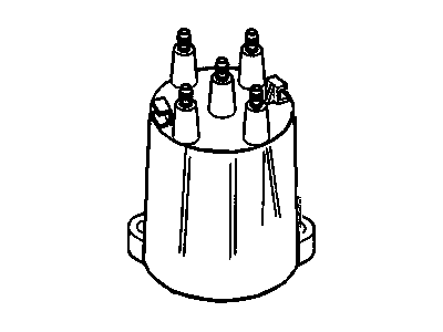 1988 Pontiac LeMans Distributor Cap - 19110937