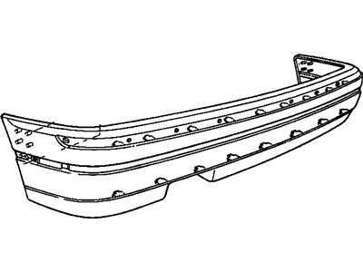 1993 Cadillac Allante Bumper - 3543912