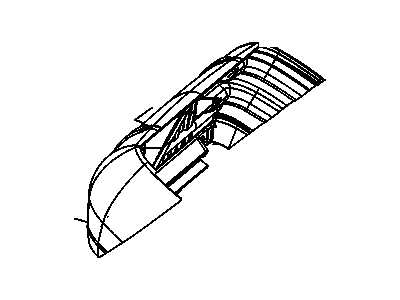 GM 25166558 Duct Asm,Front Air Intake