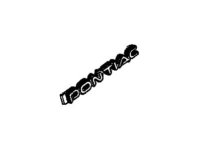 1992 Pontiac Trans Sport Emblem - 10173156