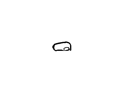 GM 15763019 Bezel Assembly, Rear Side Door Inside Handle *Neutral Medium