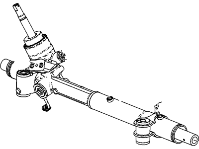 2011 Buick Allure Rack And Pinion - 19330575