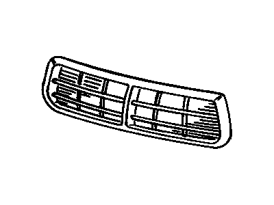 GM 10265502 GRILLE, Radiator Grille