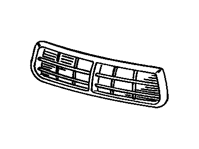 GM 14102802 Grille, Radiator