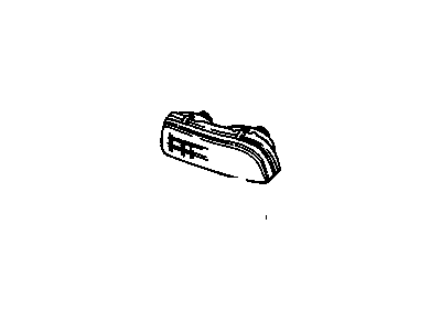 GM 16523102 Composite Headlamp Assembly