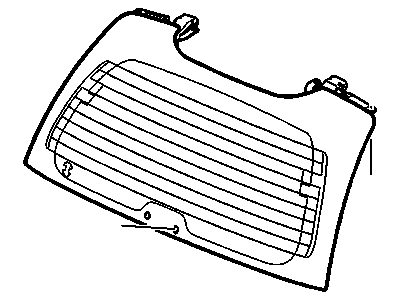 GM 25917708 Window Assembly, Lift Gate