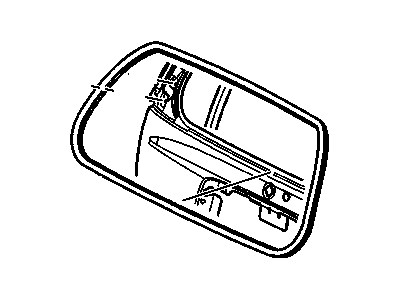 GM 25830971 Weatherstrip Assembly, Lift Gate Window