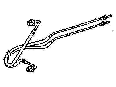 GM 15985750 Engine Oil Cooler Outlet Hose Assembly Kit