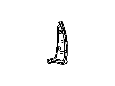 GM 88975676 Shield,Rear Bumper Fascia Splash