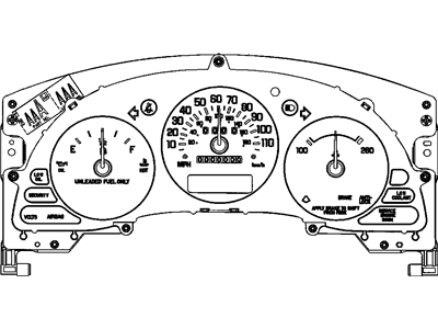 GM 16149455 CIRCUIT, Instrument Cluster