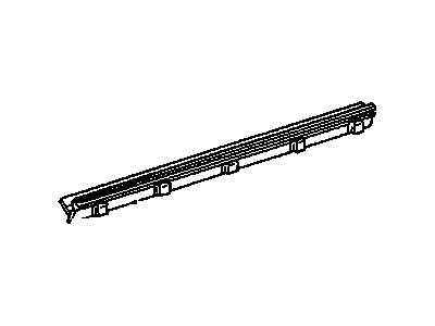 GM 22646061 Sealing Strip Assembly, Front Side Door Window Inner