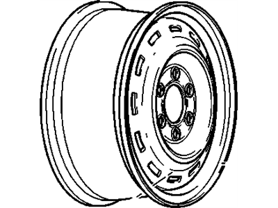 2000 GMC Yukon Spare Wheel - 9593334