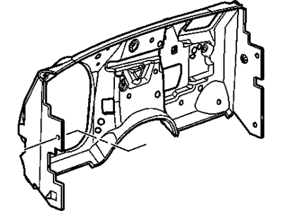 GM 15898581 Insulator, Dash Panel