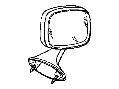 GM 20215091 Mirror,Outside Rear View