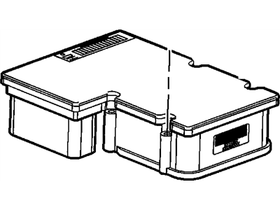 2005 Chevrolet Tahoe ABS Control Module - 19329862