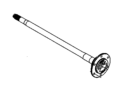 GM 19207454 Shaft Asm,Rear Axle (LH)