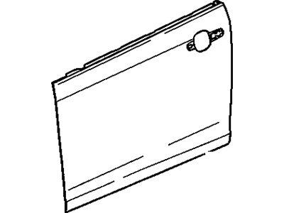 GM 19300789 Panel,Front Side Door Outer