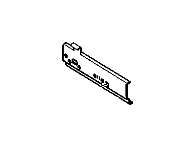 GM 12458394 Reinforcement,Passenger Seat Back Trim