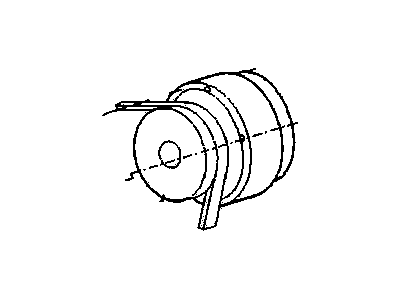 Chevrolet S10 A/C Compressor - 88964873