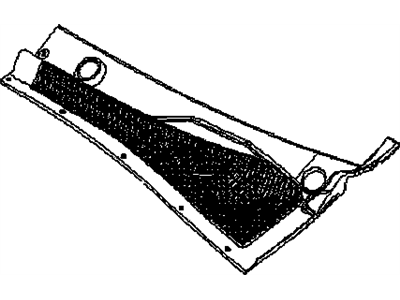 GM 96544353 Panel,Air Inlet Grille