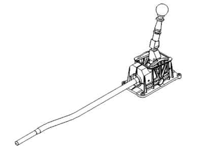 GM 25193757 Control Assembly, Manual Transmission (W/ Shift Pattern)