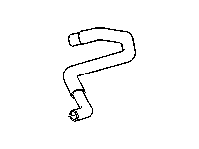 GM 15007573 Inlet Radiator Coolant Hose Assembly (Upper) *Marked Print