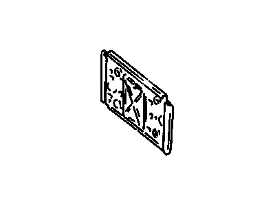 GM 30006173 Bracket, Front License Plate