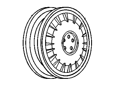 Buick Lesabre Spare Wheel - 12365449