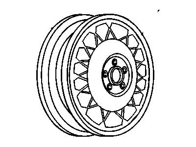 1992 Buick Lesabre Spare Wheel - 12351275