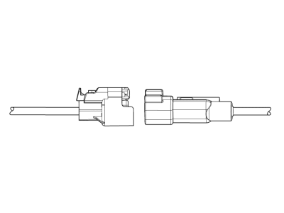 2014 GMC Sierra Engine Wiring Harness Connector - 19303772