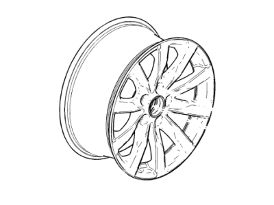 2018 Cadillac ATS Spare Wheel - 23489521