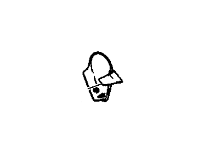 92230481 GM Cover,Passenger Seat Inner Reclining Finish Illustration 1 of 1