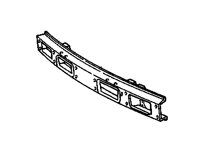 GM 14107398 Bar Assembly, Front Bumper Imp