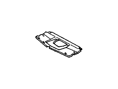 GM 14019578 Filler, Front Bumper