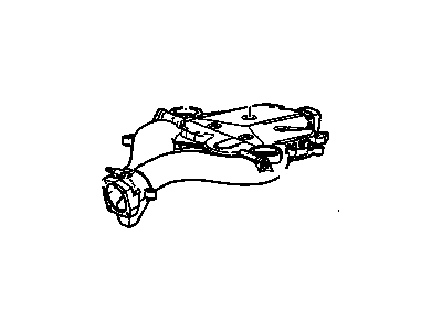 GM 12600222 Manifold, Upper Intake (Machine)