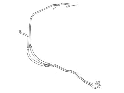 GM 23491041 Transmission Fluid Cooler Inlet & Outlet Pipe Assembly