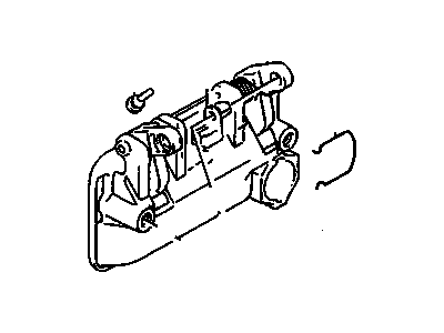 Chevrolet Sprint Door Handle - 30009562