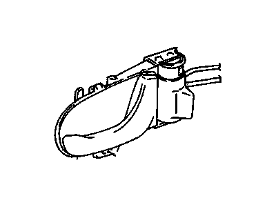 1992 Chevrolet Metro Door Handle - 30008960