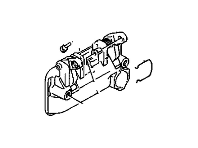 1989 Chevrolet Metro Door Handle - 30005972