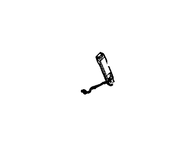 GM 19121539 Driver Seat Belt Kit (Buckle Side) *Light Titanium *Titanium